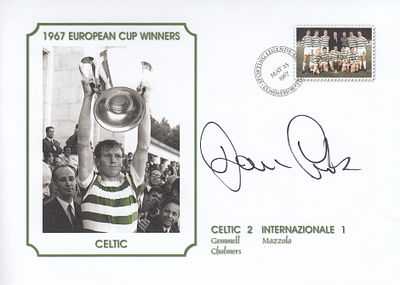 Autographed CELTIC 1967 COMMEMORATIVE COVERS : A superb lot of modern commemorative covers 