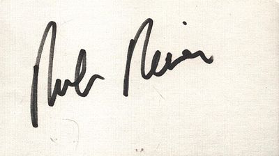 340) ROB REINER (1947-2025) Actor signed White Card &pound;12-14