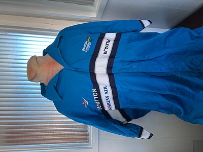 Playlife Blue Shirt, Benetton Team Only Issue, size L.