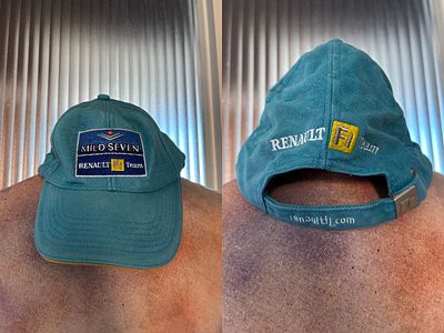 Renault F1 Team Mild Seven light blue cap.