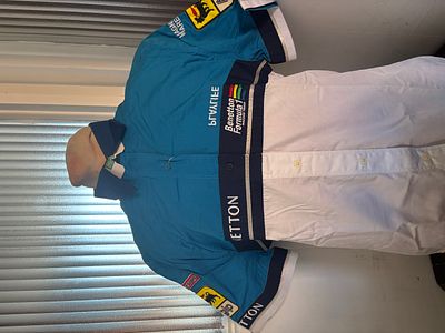 Playlife blue/ white team Benetton 1999, size 44.