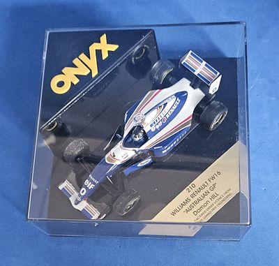 Williams Renault FW16 "Australian GP" Damon Hill. Onyx 210 1:43 Model. With Display Case.