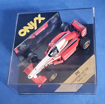 Bridgestone Test Car Damon Hill. Onyx 292 1:43 Model. With Display Case.