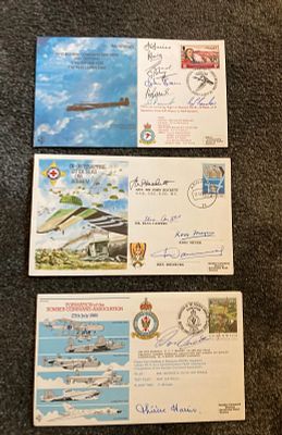 RAF Collection 100+ Aviation Navy flown covers some VIP and pilot signed versions. Good 