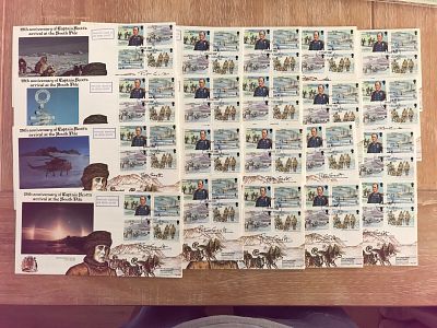 Scott of the Antarctic signed collection, a complete set of 20 BAT FDCs all signed by Sir Peter 