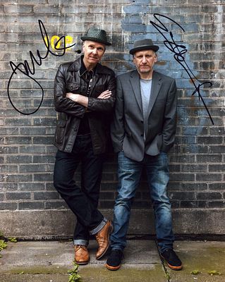 Trevor Neal and Simon Hickson signed 10 x 8 photo colour. Trevor Neal (born 1963, Dorchester 