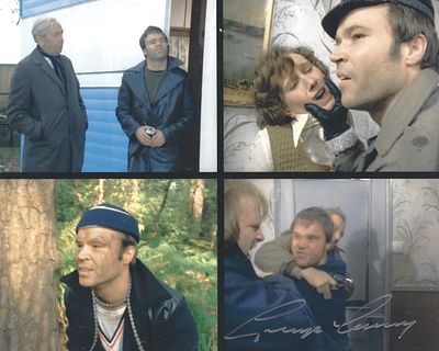 George Sweeney signed 10X8 inch colour montage photo from the Sweeney.