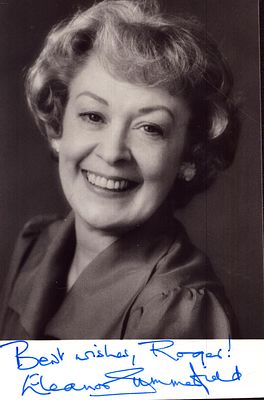 Eleonor Summerfield signed 6x4inch black and white photo.