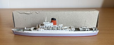 Albatros 1/1250 AL180sh RMS Windsor Castle flagship of Union Castle Line (1960), with box.
