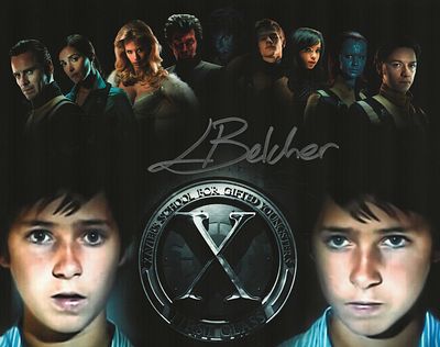 LAURENCE BELCHER Actor signed X-Men 8x10 Photo.