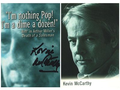 Kevin McCarthy signed Trading card.