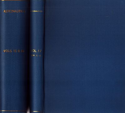 Aeronautics Magazines 1946 - 1947, VOL 15-17. Collection of x2 hardback.