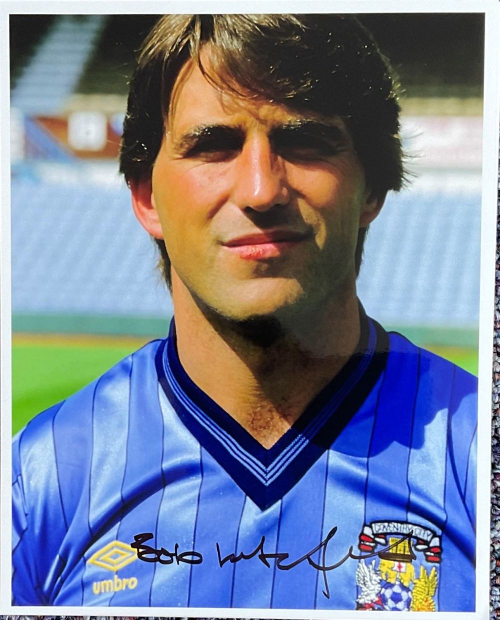 Lot 157: Football Coventry City FC Bob Latchford signed Four...