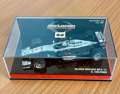 Minichamps 530 004302 McLaren Mercedes MP4/15, D. Coulthard.