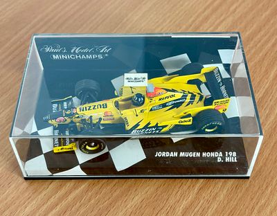 Minichamps 430 980009 Jordan Mugen Honda 198, D. Hill.