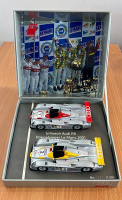 Audi 0120/1000, Infineon Audi R8, Doppelsieger Le Mans 2001.