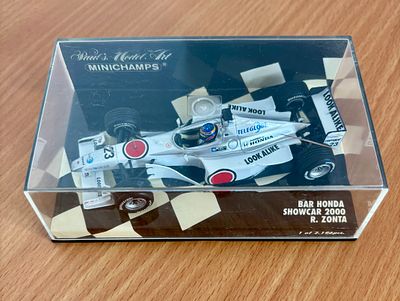Minichamps 430 000073, Bar Honda Showcar 2000, R. Zonta. Limited Edition, 1 of 2,196. 1:43.