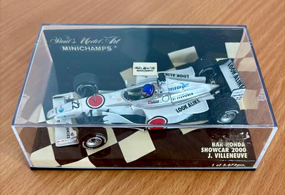 Minichamps 430 000072, Bar Honda Showcar 2000, J. Villeneuve. 1:43.