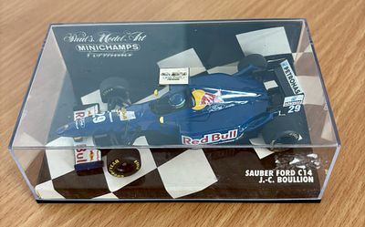 Minichamps 430, Sauber Ford C14, J.C. Boullion. 1:43.