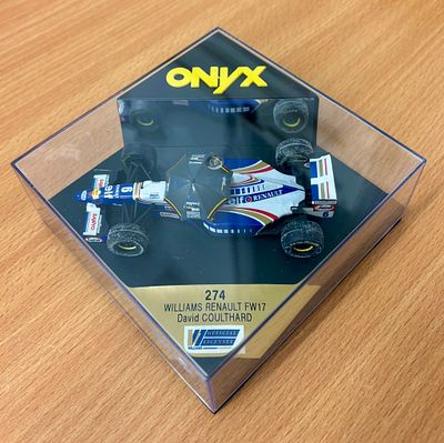 Onyx 274, Williams Renault FW17, D. Coulthard (Umbrella) 1:43.