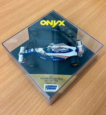 Onyx 231, Williams Renault FW16, Test Car 1995, Damon Hill. 4:43.