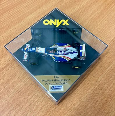 Onyx 236, Williams Renault FW17, David Coulthard. 1:43.