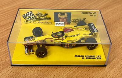 Minichamps 514, Jordan Peugeot 197, R. Schumacher. 1:43.