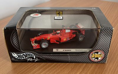 Hotwheels, Ferrari F1-2001, Michael Schumacher.1:43.