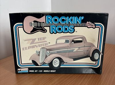 Monogram 2702, Rockin Rods 22 Z Top Eliminator Model Kit. 1:24.
