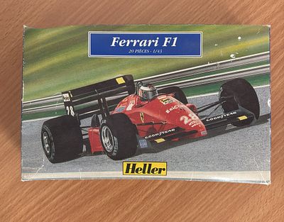 Heller, Ferrari F1 Model Kit. 1:43.