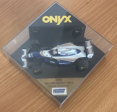 Onyx 202C, Williams Renault FW16, French Grand Prix.