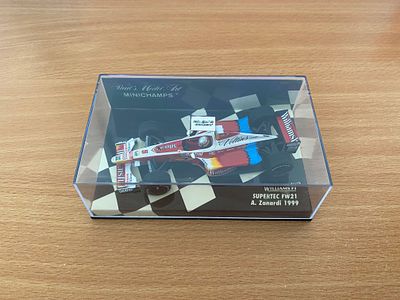 Williams F1 Supertec FW21 A. Zanardi 1999 Minichamps model car, 1:43.