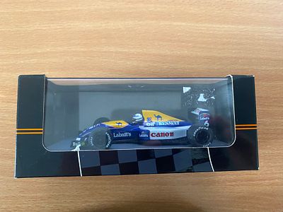 Williams Renault Ricardo Patrese 140 ONYX model car, 1:43.
