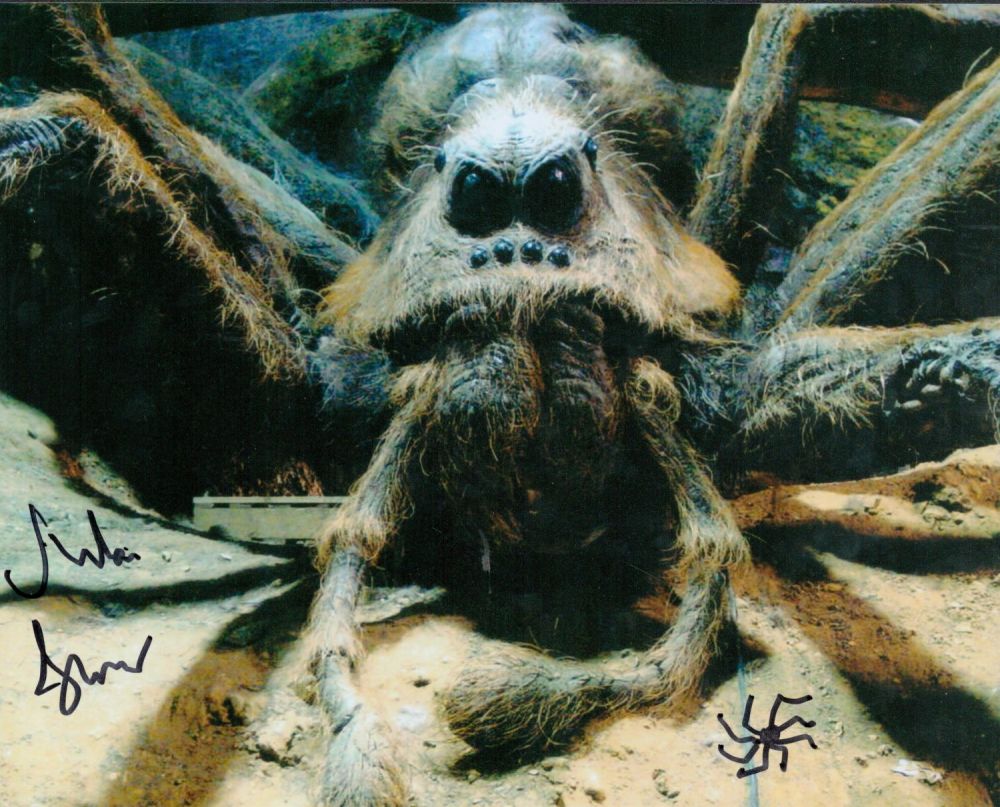 Lot 302: Julian Glover signed 10x8 photo. Picture shows Aragog...