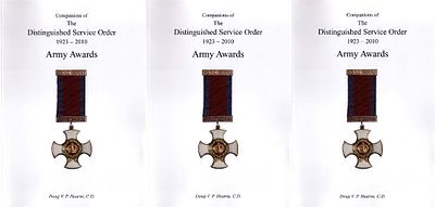 Companions of The Distuinguished Service Order 1923-2010 Army Awards Part 1, 2 and 3 by Doug. 