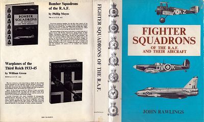 Fighter Squadrons of the R.A.F and their Aircraft by John D. R. Rawlings, 1969. Signed by the 