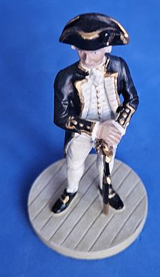 Young Captain Nelson Figuerine. Resin. Figuerine 2.5 inches.