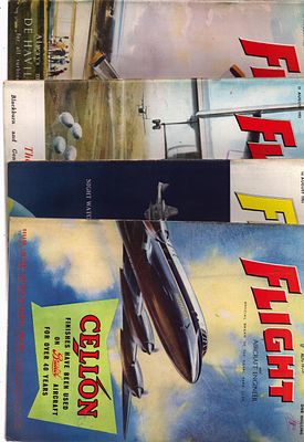 Flight The Aircraft Engineer and Airships Weekly Magazine. August 7th, 14th, 21st & 28th, 1953 