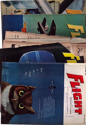 Flight The Aircraft Engineer and Airships Weekly Magazine. October 2nd, 9th, 16th, 23rd & 30th 
