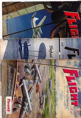 Flight The Aircraft Engineer and Airships Weekly Magazine. December 4th, 7th & 25th, 1953 