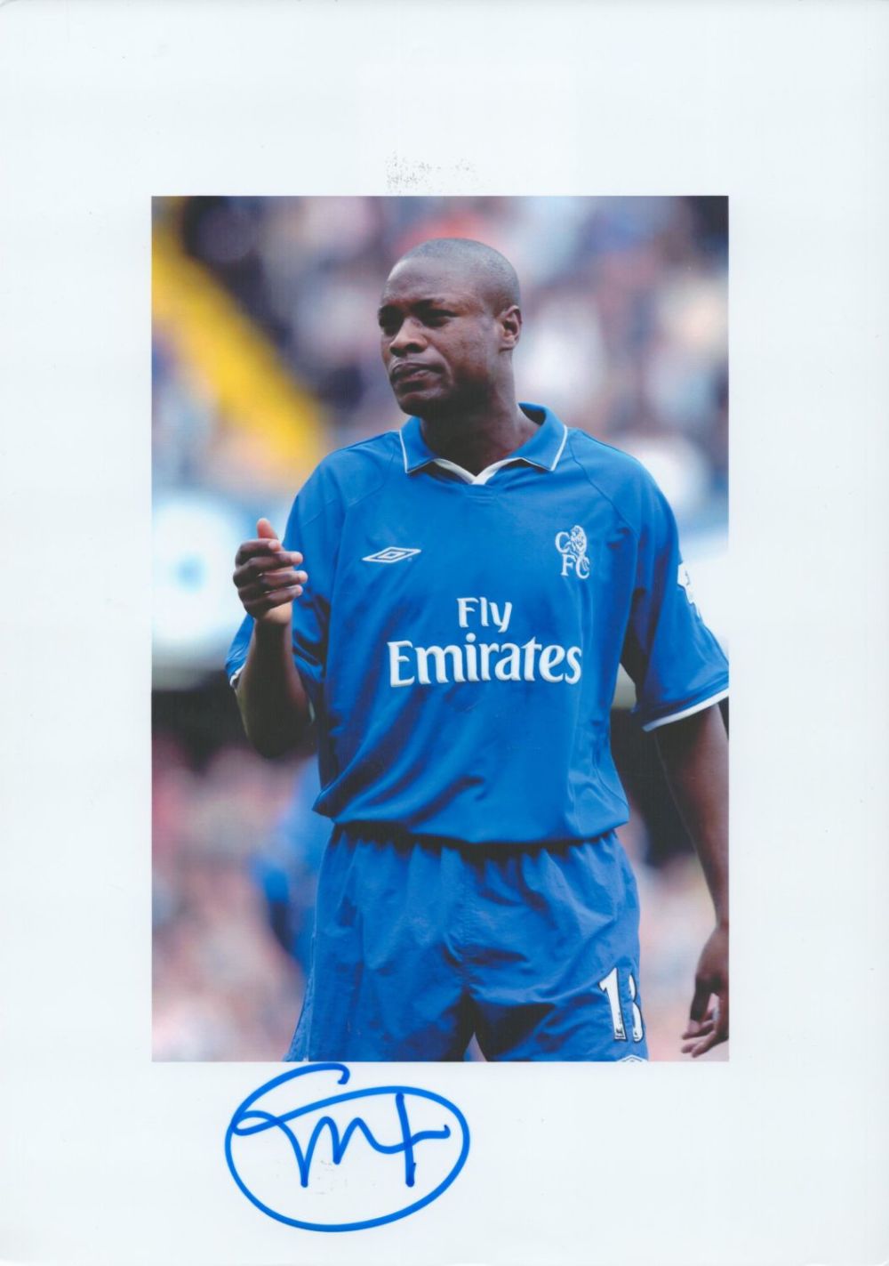 Lot 433: Football William Eric Gallas (born 17 August 1977)...