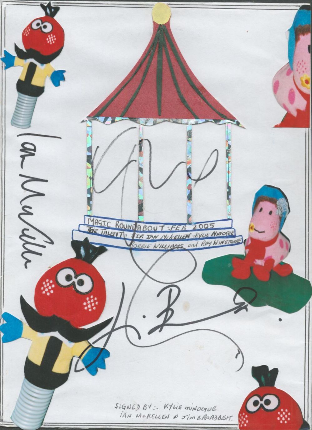 Lot 442: Kylie Minogue, Jim Broadbent and Ian McKellen Signed...