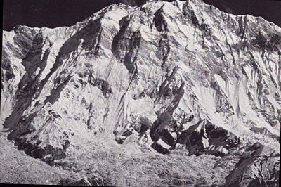 1970 Annapurna expedition Postcard signed by members of the climbing team at the Base Camp. 