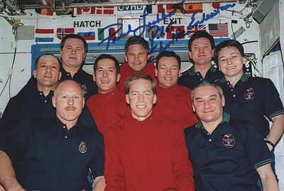 Paul Lockhart Astronaut sign 7X5 inch colour photo