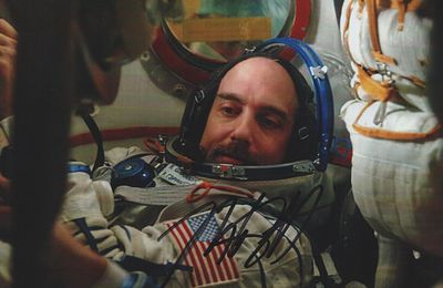 richard Garriott astronaut signed 7x5 inch colour photo