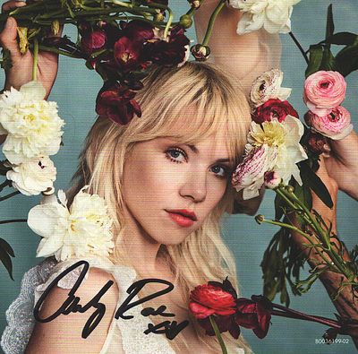 Carly Rae Jepsen Signed 4X4 inch colour photo