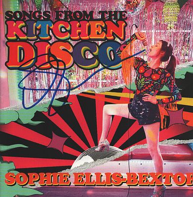 Sophie Ellis Bextor Signed insert for CD songs from the kitchen disco