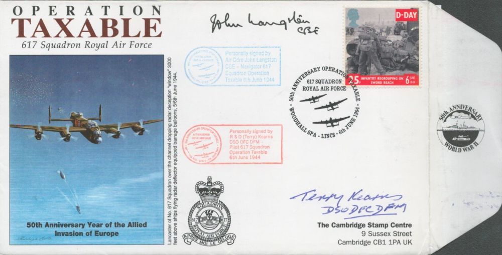 Lot 491: WW2 Air Cdre John Langston CBE and Terry...