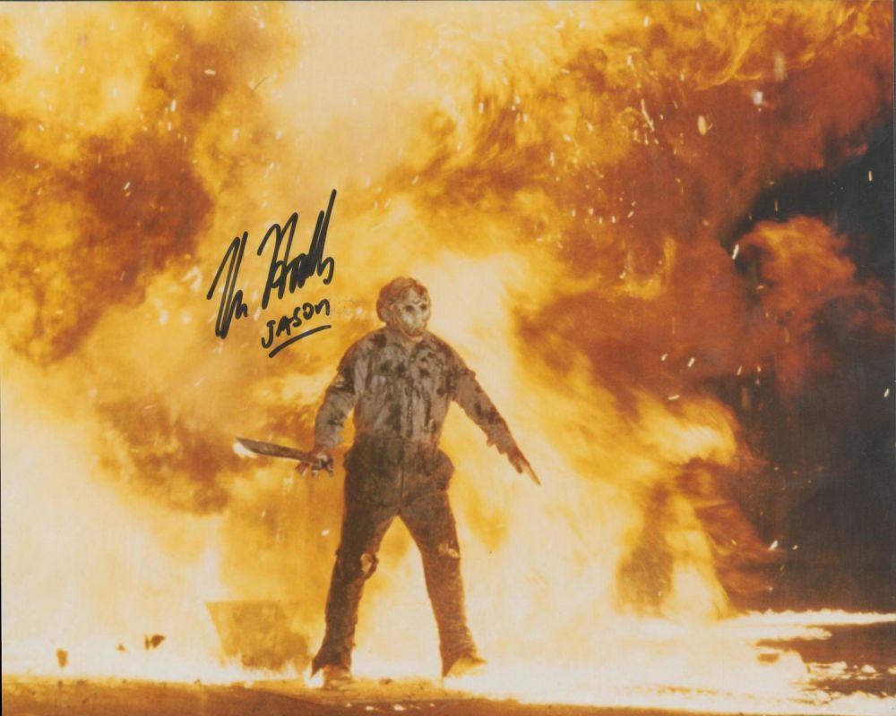 Lot 499: Blowout Sale! Friday 13th Kane Hodder hand signed...