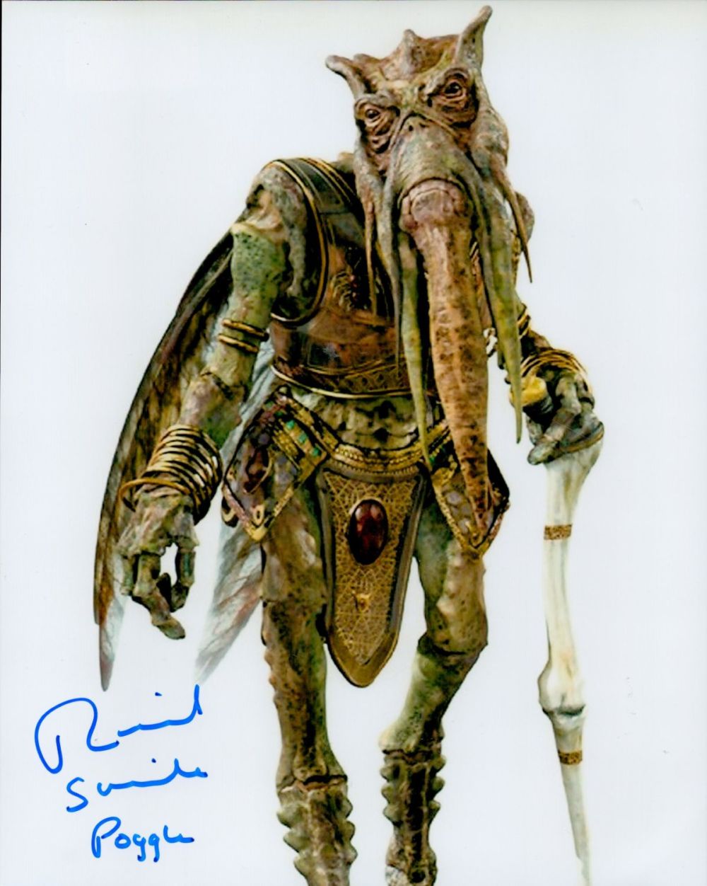 Lot 522: Star Wars Richard Stride 10x8 signed colour photo...
